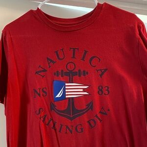 Nautica Red Sailing Division Tee